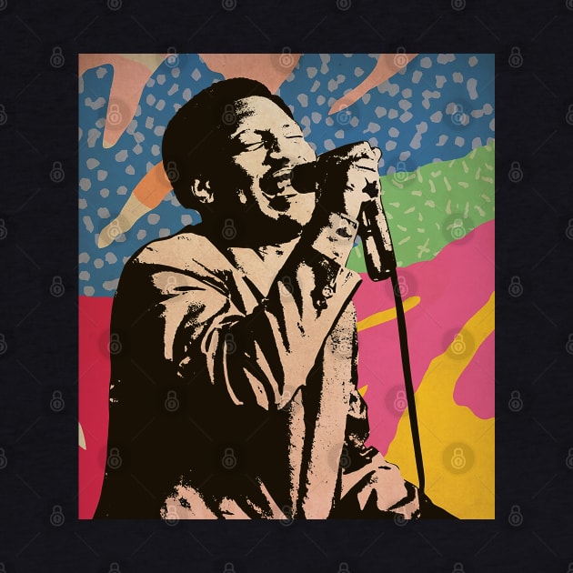 Vintage Poster - Otis Redding Style by Pickle Pickle